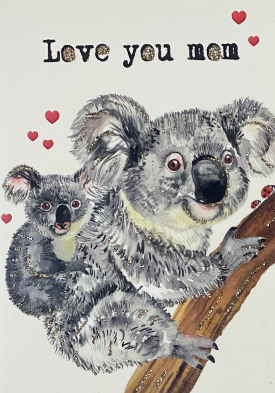 Kort Love you mom #10K296