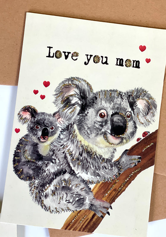 Kort Love you mom #10K296