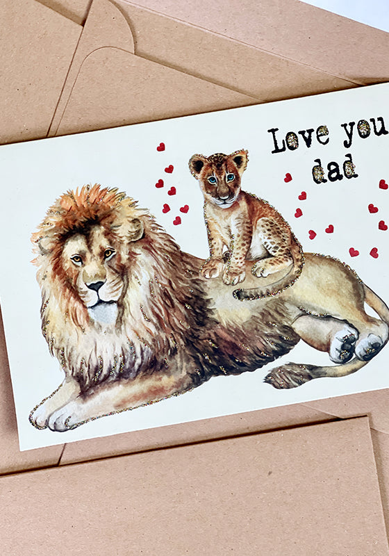 Kort Love you dad #10K297