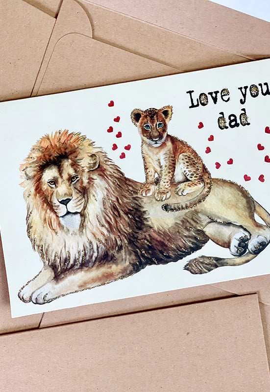 Kort Love you dad #10K297