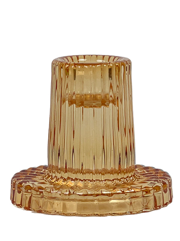 Glas lysestage - Sunflower #WAR83