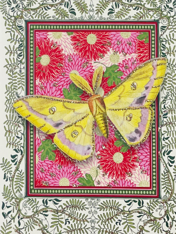 Kort Indian butterfly #10K306