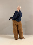 Helle er 168 cm høj og bruger størrelse S/M