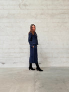 Kamilla er 174 cm høj og bruger størrelse M/L