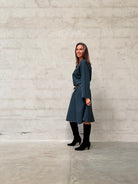 Kamilla er 174 cm høj og bruger størrelse M/L