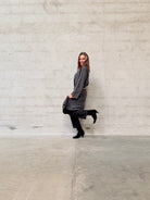 Kamilla er 174 cm høj og bruger størrelse M/L