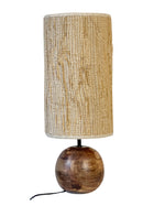 Table lamp - jute fabric shade #WAR107