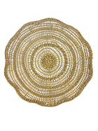 Stor rund vægdekoration i søgræs Dia 60 cm  #WAR155