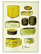 Keramik fad med korkbagside - Cheese #WAR160