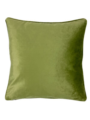 Velvet cushion cover w/piping – Jungle #LA168
